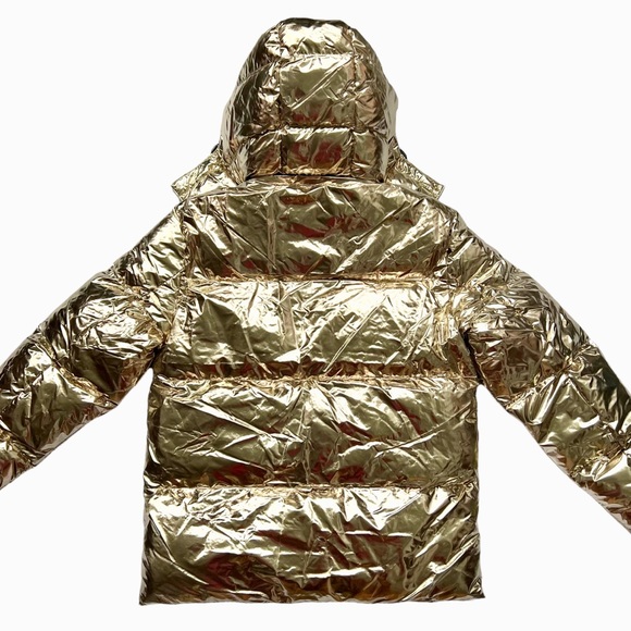JORDAN CRAIG Men’s Toronto Bubble Jacket in Gold - Picture 8 of 11